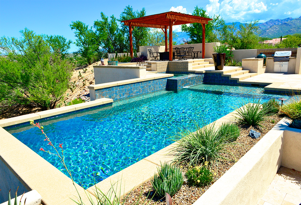 Outdoor Living Spaces with a Pool in Arizona | Pools by Design