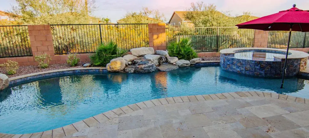 a master pool with modern design by pools by design