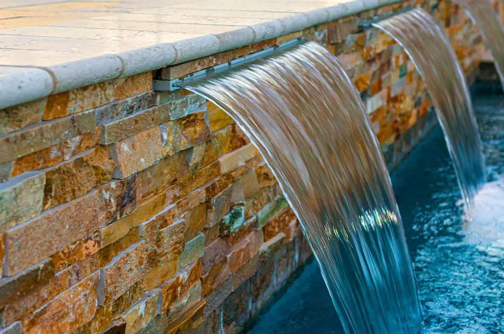 Water Flowing from the Pool