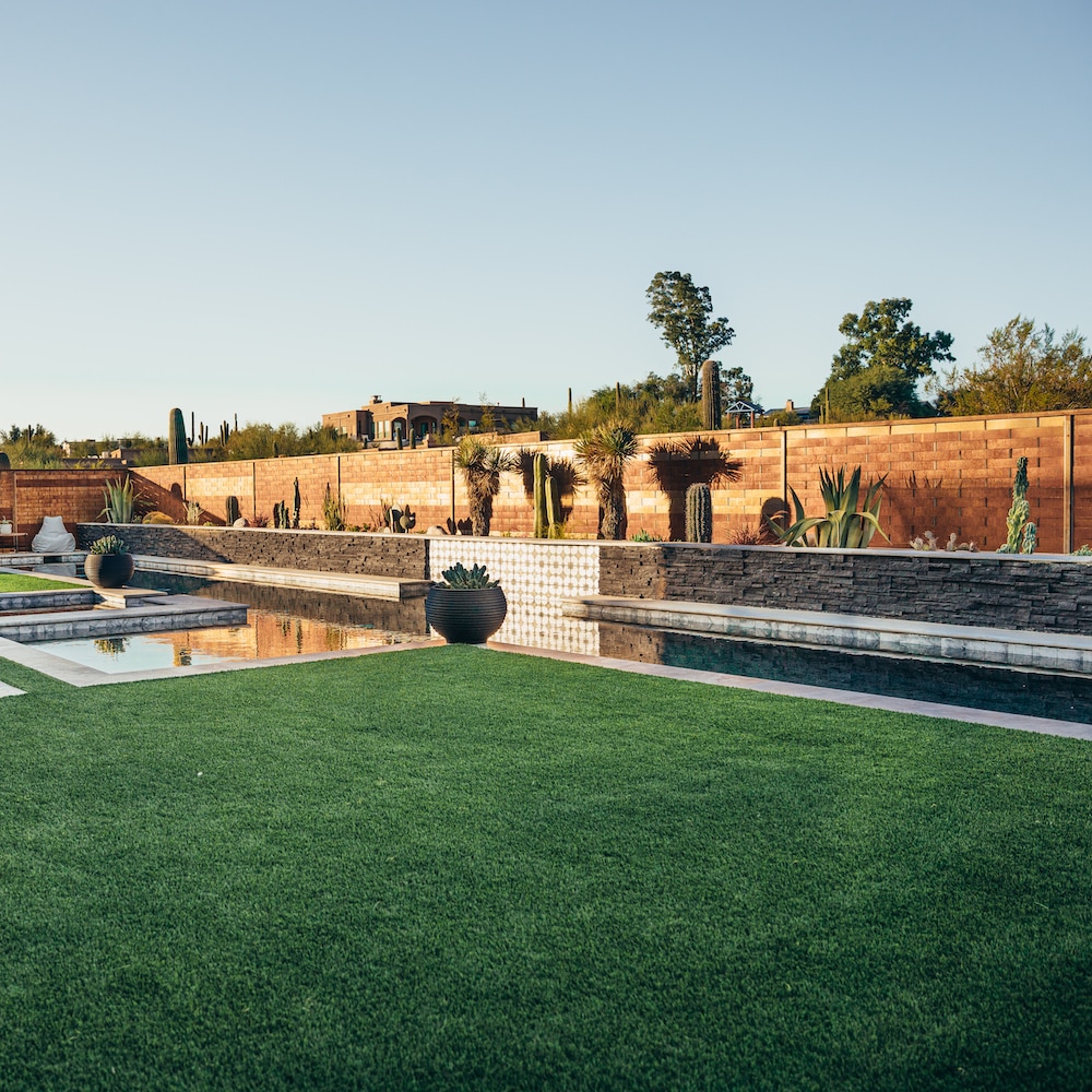 A high-end lap pool, one of the top 2022 pool trends