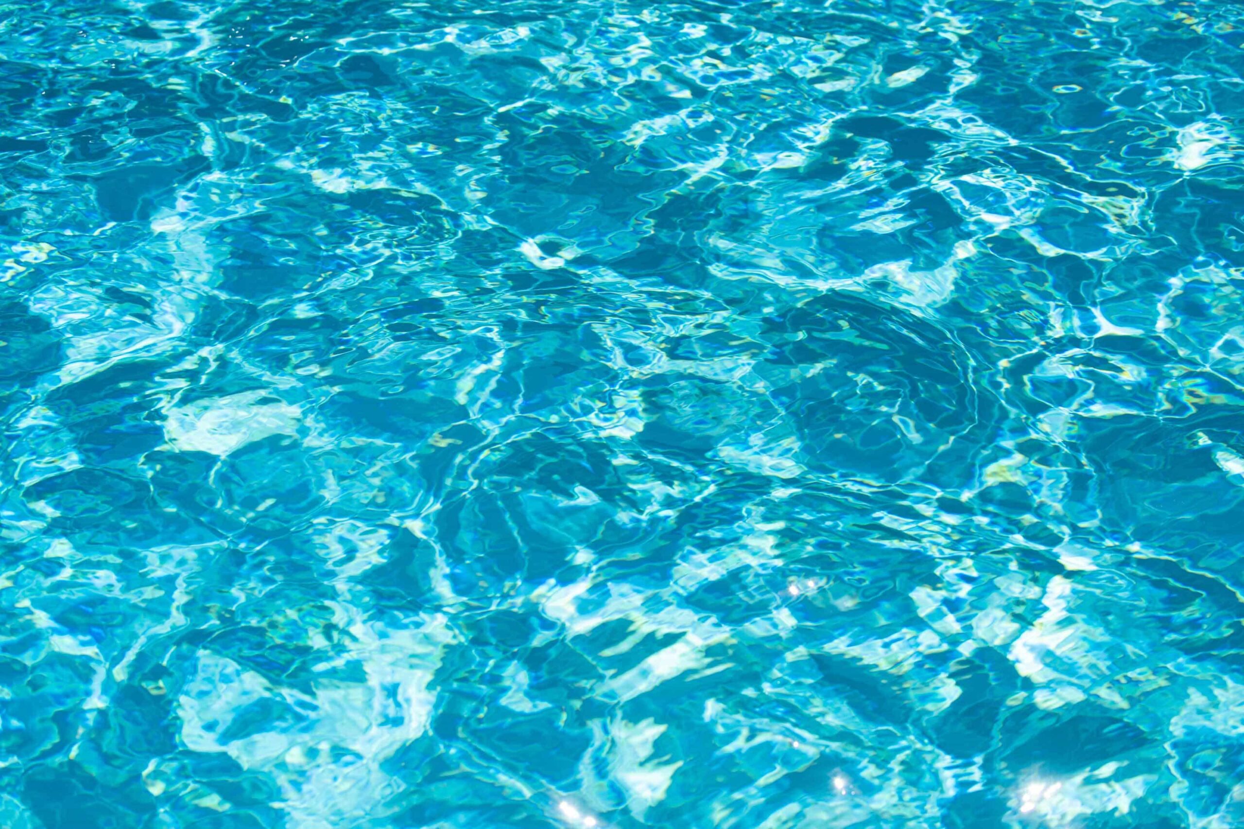 close view of compact fiberglass pool water built by pools by design